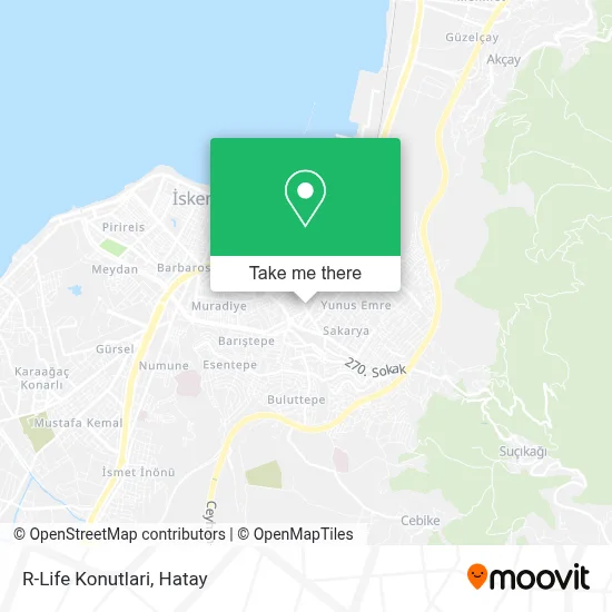 R-Life Konutlari map