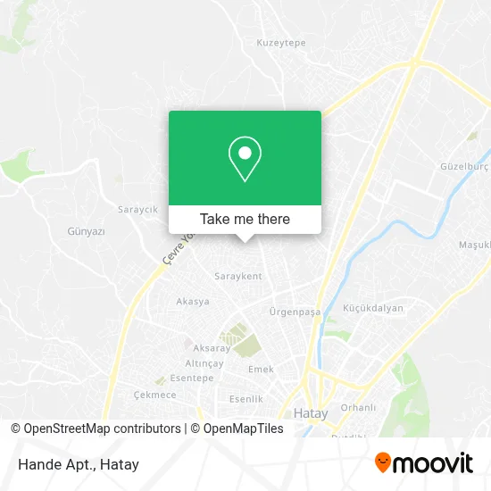 Hande Apt. map