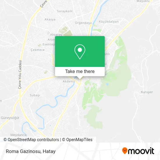 Roma Gazinosu map