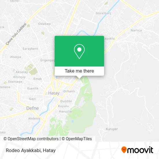 Rodeo Ayakkabi map