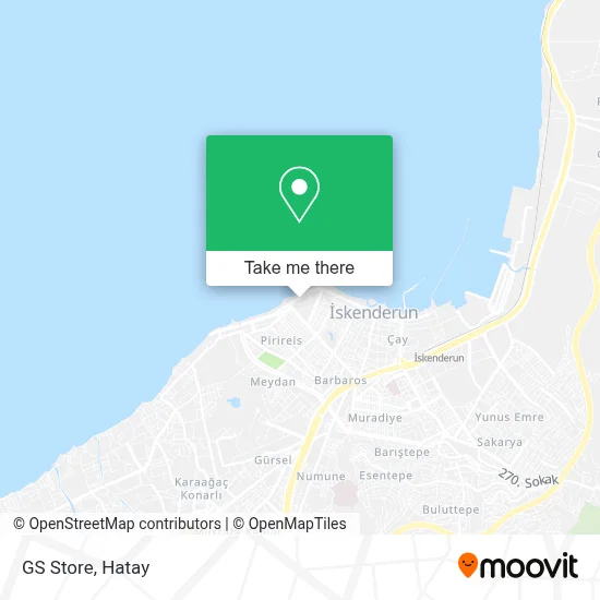 GS Store map