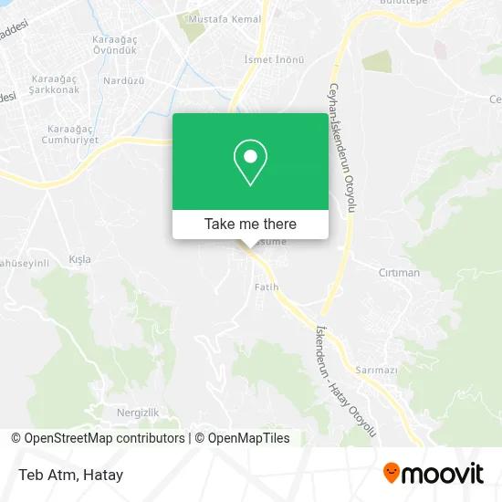 Teb Atm map