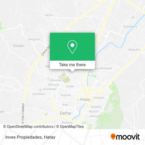 Invex Propiedades map