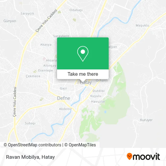 Ravan Mobilya map