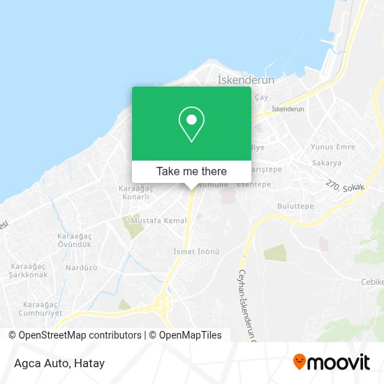 Agca Auto map
