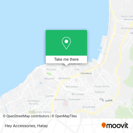Hey Accessories map