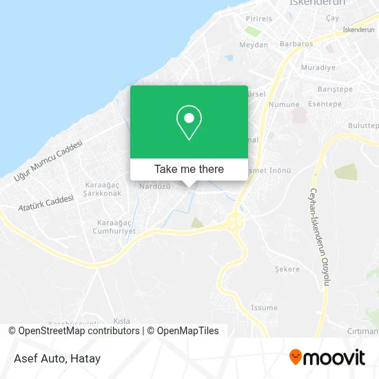 Asef Auto map