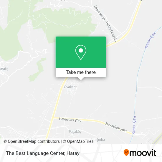 The Best Language Center map