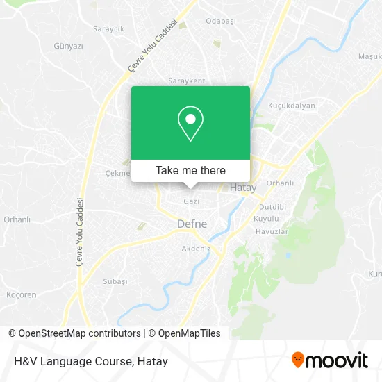 H&V Language Course map