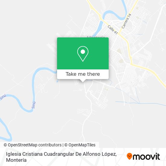Iglesia Cristiana Cuadrangular De Alfonso López map