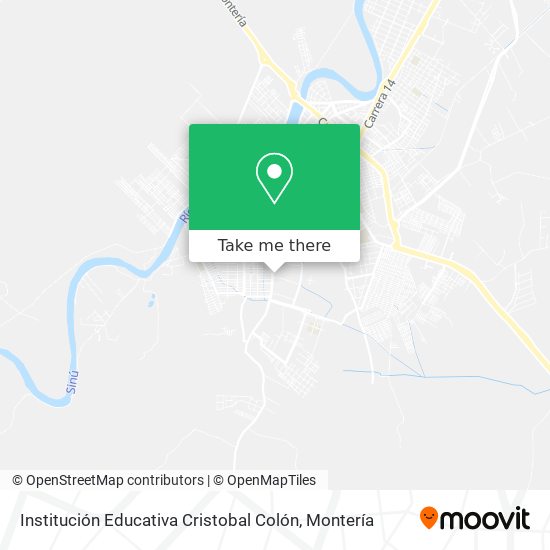 Institución Educativa Cristobal Colón map