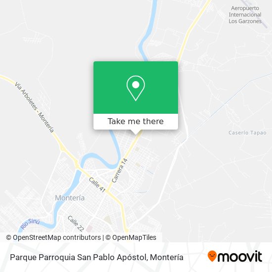 Parque Parroquia San Pablo Apóstol map