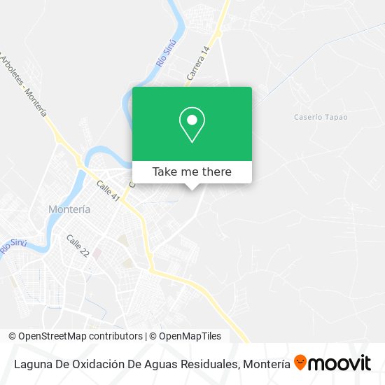 Laguna De Oxidación De Aguas Residuales map