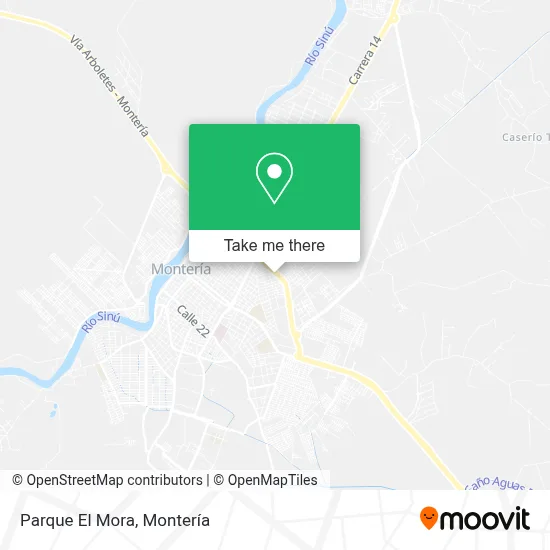 Parque El Mora map