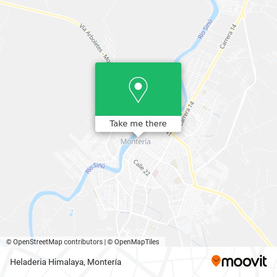 Heladeria Himalaya map