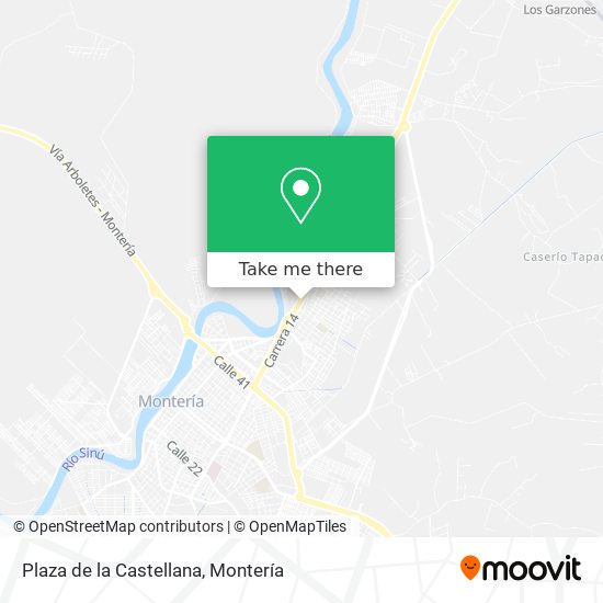 Plaza de la Castellana map