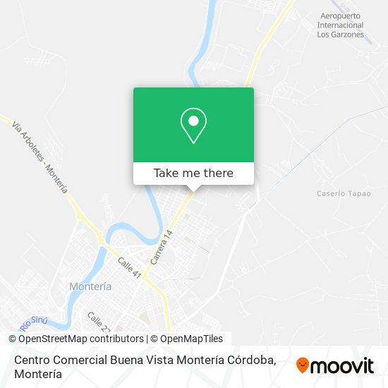 Centro Comercial Buena Vista Montería Córdoba map