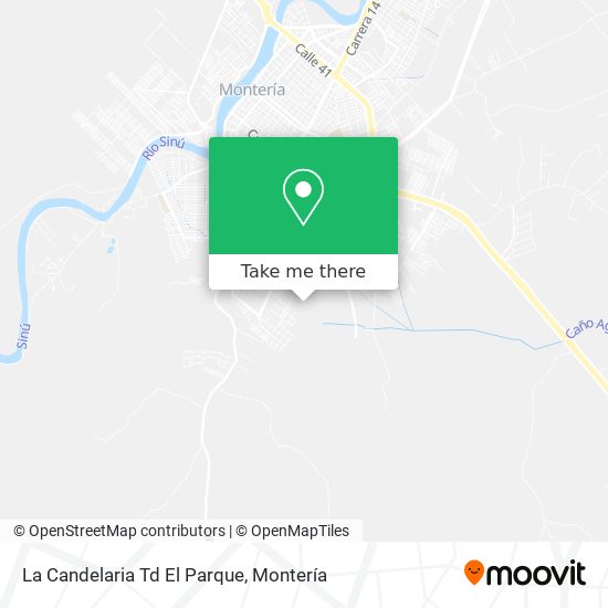 Mapa de La Candelaria Td El Parque