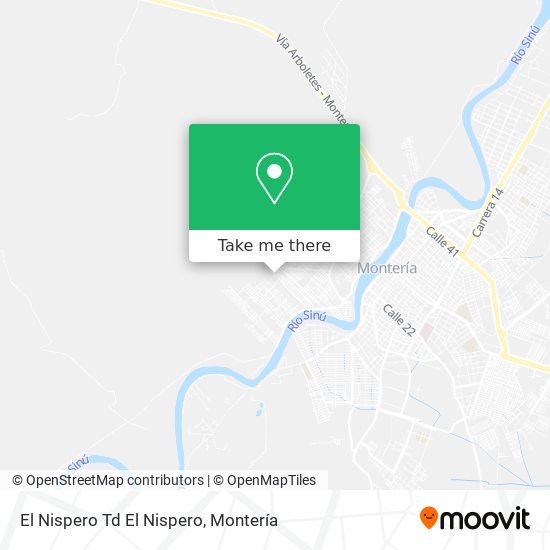 Mapa de El Nispero Td El Nispero