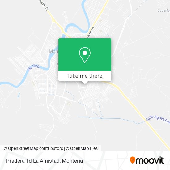 Pradera Td La Amistad map