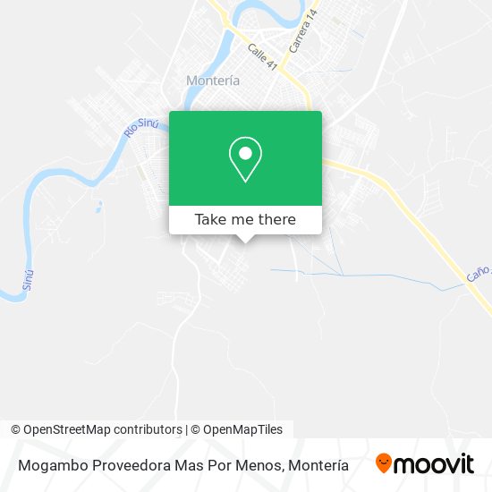 Mogambo Proveedora Mas Por Menos map