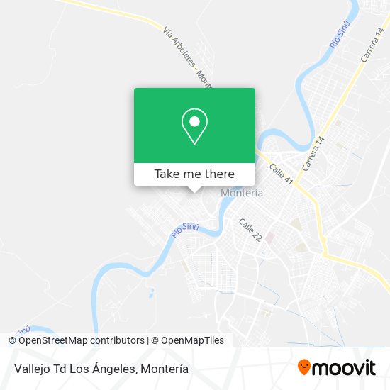Vallejo Td Los Ángeles map