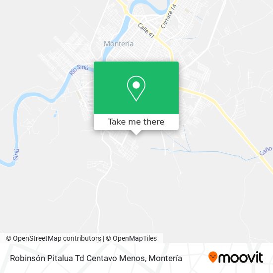 Robinsón Pitalua Td Centavo Menos map