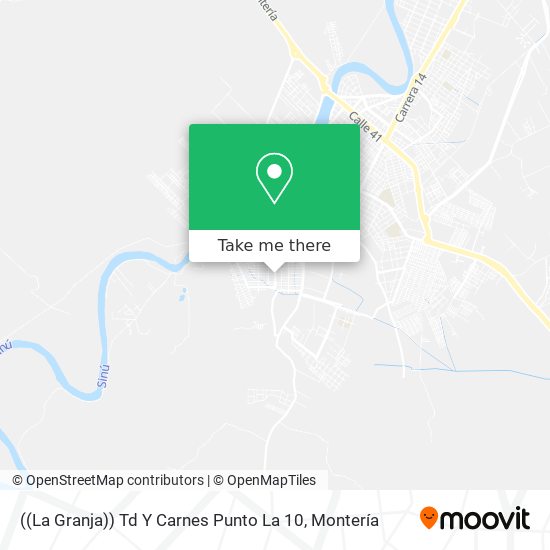 ((La Granja))  Td Y Carnes Punto La 10 map