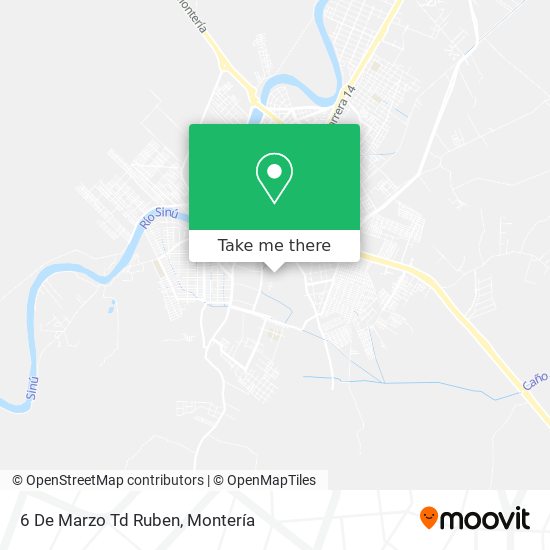 6 De Marzo Td Ruben map