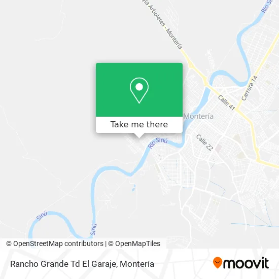 Rancho Grande Td El Garaje map