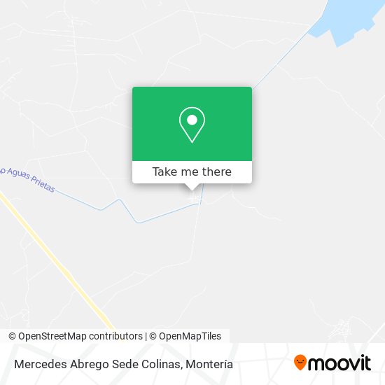 Mapa de Mercedes Abrego Sede Colinas