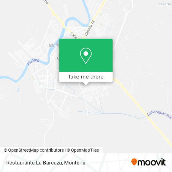 Restaurante La Barcaza map