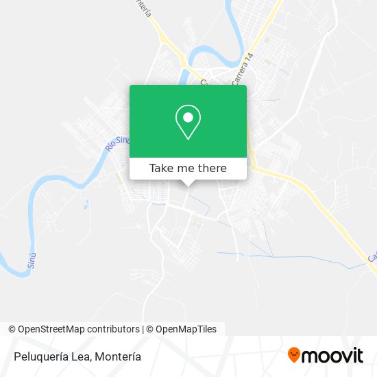 Peluquería Lea map