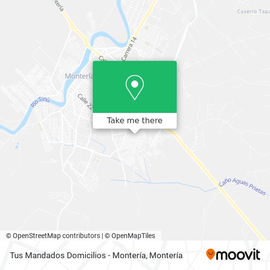 Tus Mandados Domicilios - Montería map