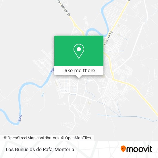 Los Buñuelos de Rafa map