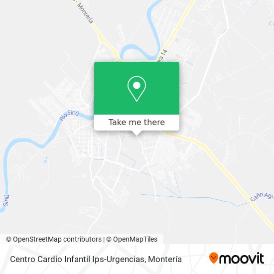 Centro Cardio Infantil Ips-Urgencias map