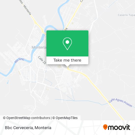 Mapa de Bbc Cervecería
