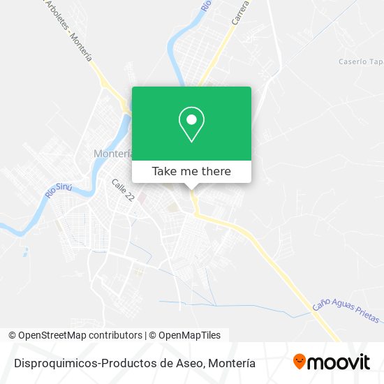 Disproquimicos-Productos de Aseo map
