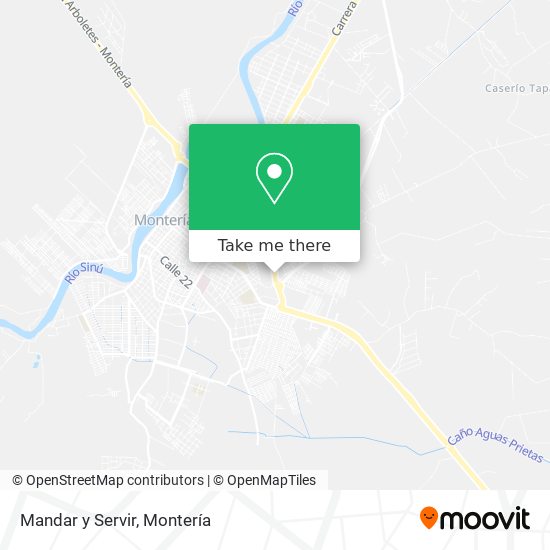 Mandar y Servir map