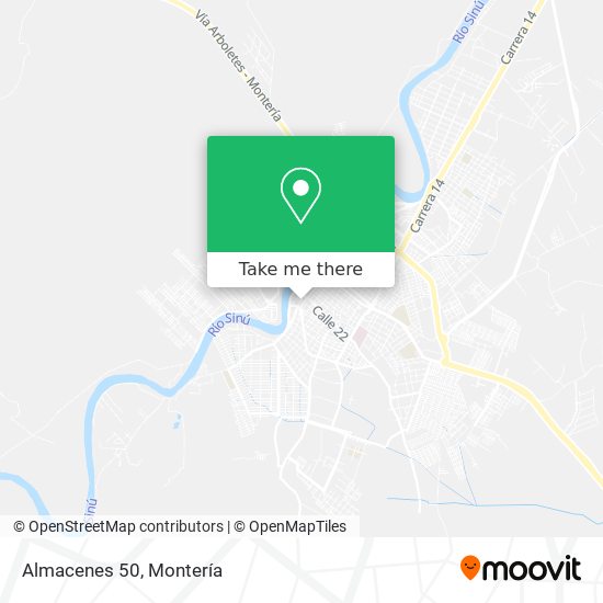 Mapa de Almacenes 50