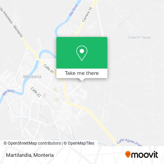 Mapa de Martilandia