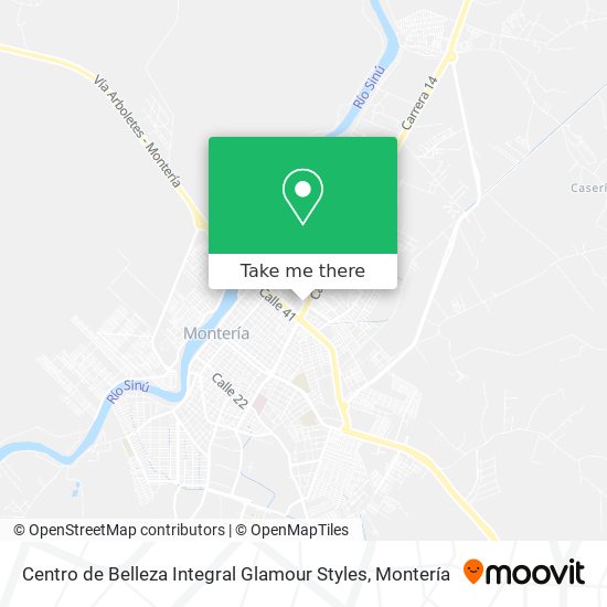 Centro de Belleza Integral Glamour Styles map