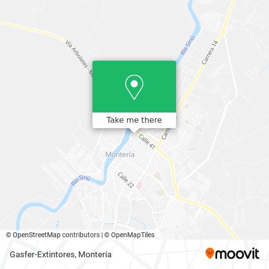 Gasfer-Extintores map