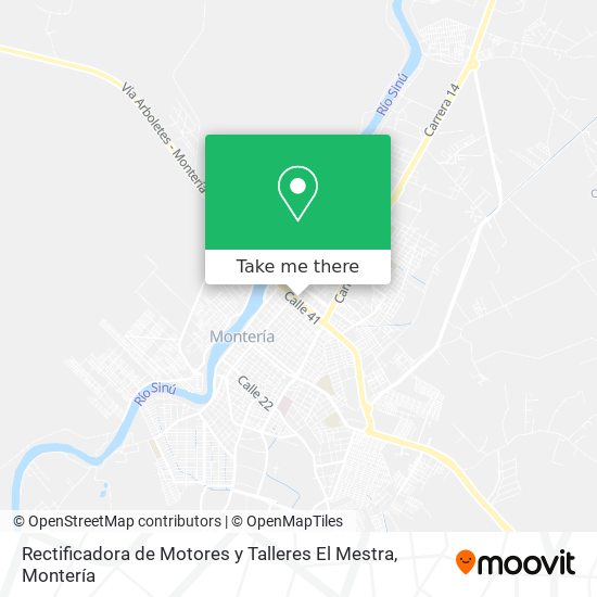 Rectificadora de Motores y Talleres El Mestra map