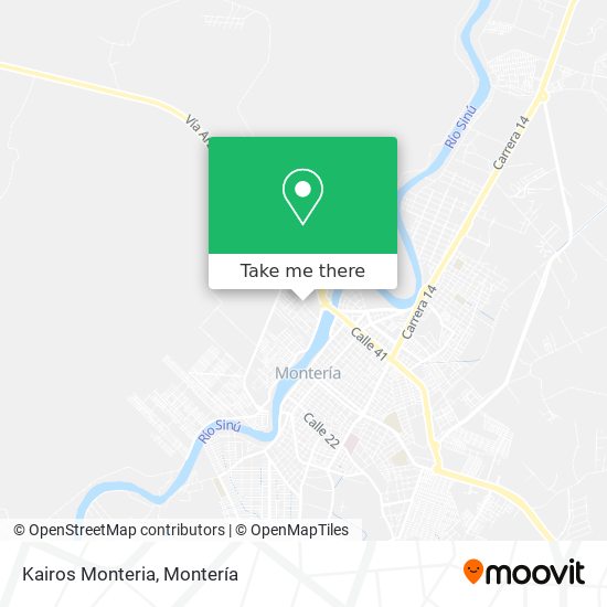 Mapa de Kairos Monteria