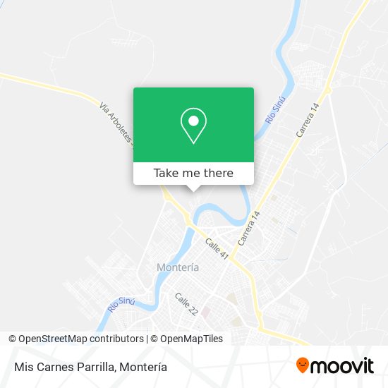 Mapa de Mis Carnes Parrilla