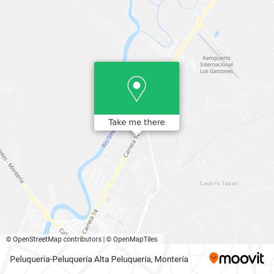 Mapa de Peluqueria-Peluquería Alta Peluquería