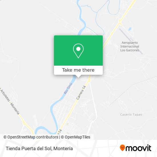 Tienda Puerta del Sol map