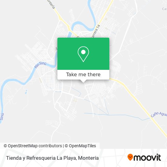 Tienda y Refresqueria La Playa map