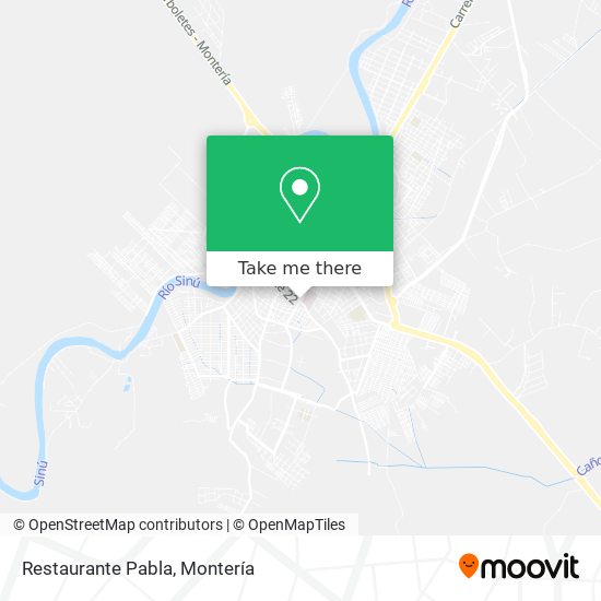 Restaurante Pabla map